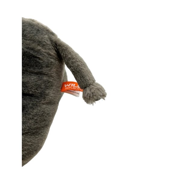 Wild Republic Elephant Realistic Gray Plush Stuffed Jungle Animal - Picture 8 of 11